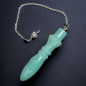 Pendule Aventurine verte Toth 8cm
