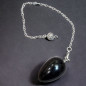 Pendule Obsidienne olive