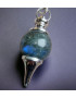 Pendule Labradorite boule avec pointe acier