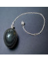 Pendule Obsidienne Œil Céleste Olive (s)