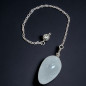 Pendule Cristal de roche olive