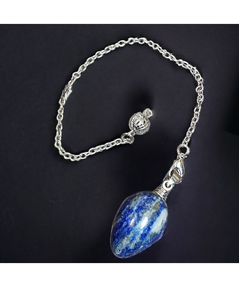 Pendule Lapis-lazuli olive