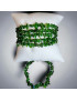 Bracelet Diopside Baroque