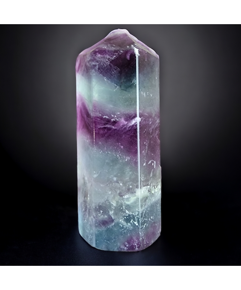 Obélisque Fluorite Rainbow