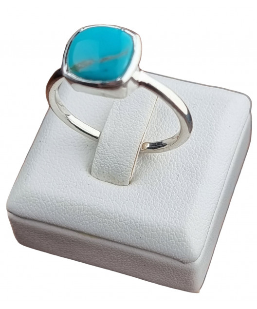 Bague Turquoise argent 925 taille 60