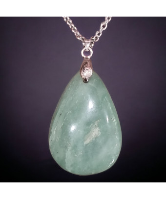 Pendentif Aventurine verte...