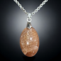 Pendentif Pierre de soleil ovale