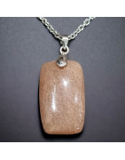 Pendentif Pierre de soleil rectangle