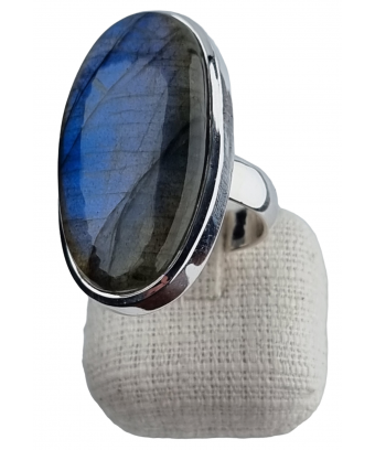 Bague Labradorite argent 925 Taille 60