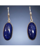 Boucles Lapis-lazuli Argent 925