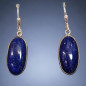 Boucles Lapis-lazuli Argent 925