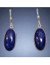 Boucles Lapis-lazuli Argent 925