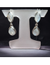 Boucles Pierre de lune Argent 925