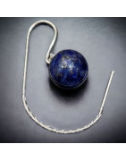 Boucles Lapis-lazuli Argent 925