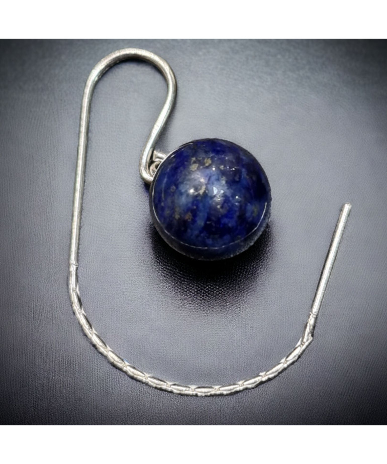 Boucles Lapis-lazuli Argent 925
