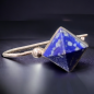 Boucles Lapis-lazuli Pyramides Argent 925