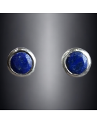 Boucles Lapis-lazuli Argent 925