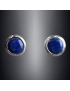 Boucles Lapis-lazuli Argent 925