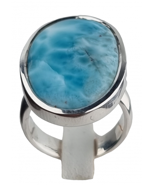 Bague Larimar argent 925 Taille 57