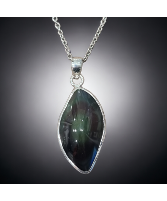 Pendentif Obsidienne Œil...