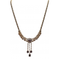 Collier Améthyste Plaqué or 20 micron