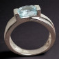 Bague Aigue marine Argent 925