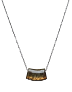 Pendentif Labradorite dorée