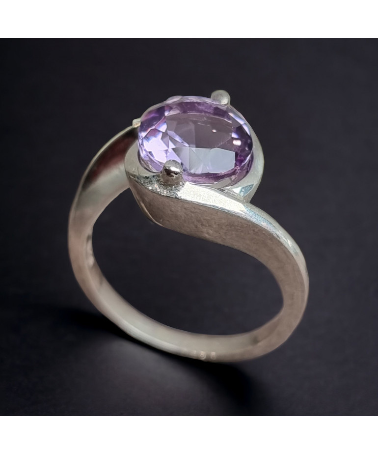 Bague Améthyste Argent 925