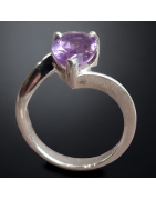 Bague Améthyste Argent 925