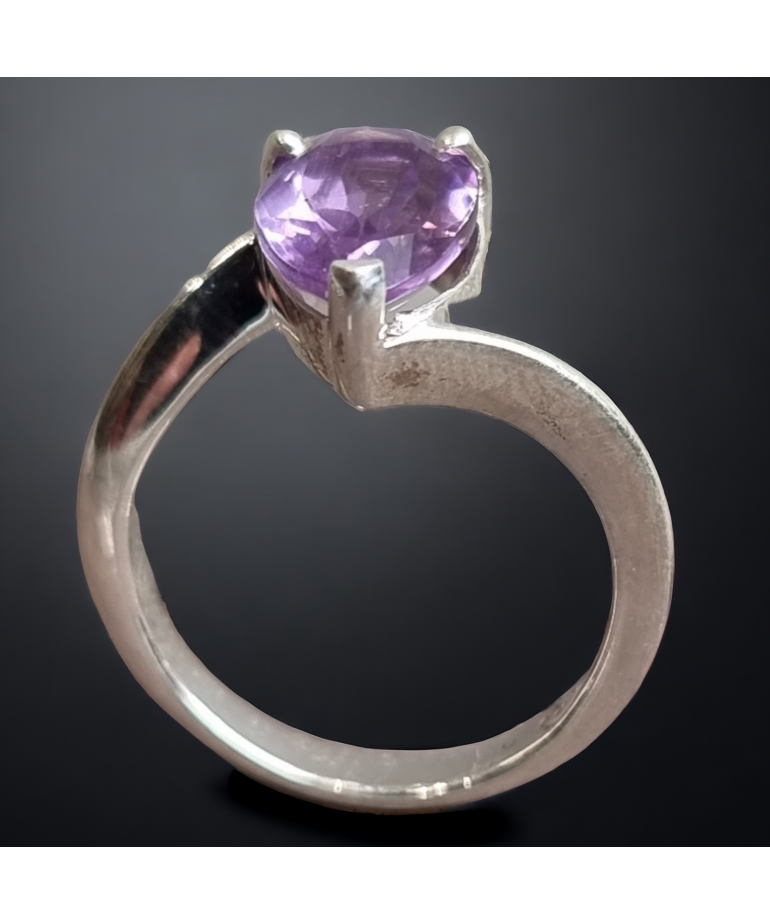 Bague Améthyste Argent 925