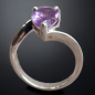 Bague Améthyste Argent 925