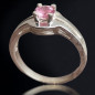 Bague Tourmaline rose Argent 925