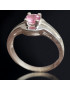 Bague Tourmaline rose Argent 925