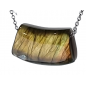 Pendentif Labradorite dorée