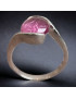 Bague Tourmaline rose Argent 925 Taille 57