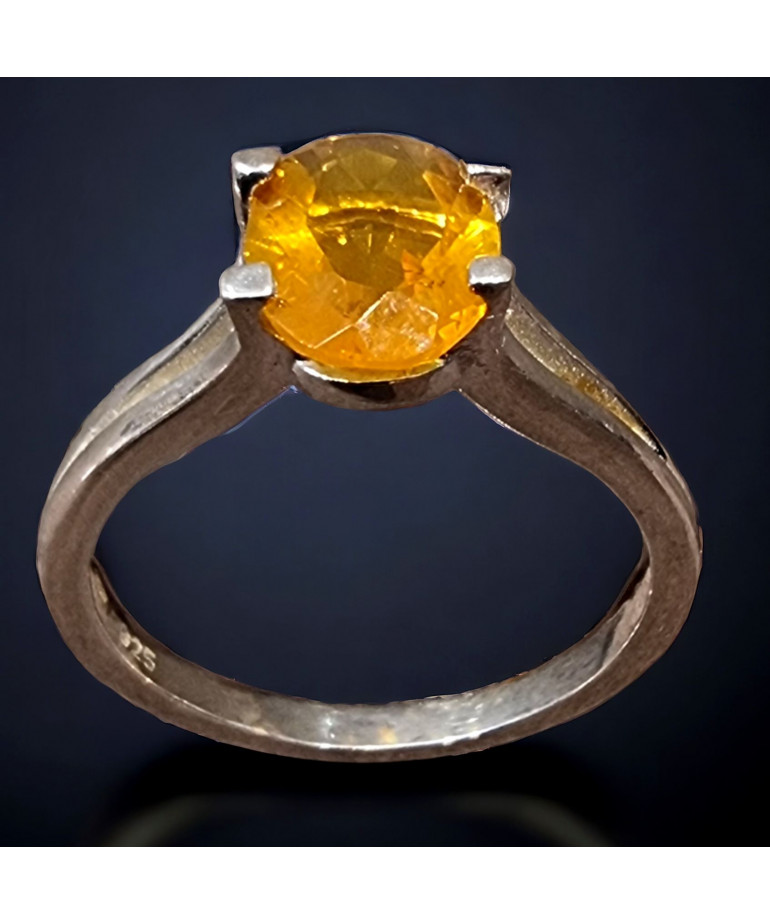 Bague Opale de feu Argent 925