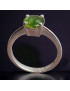Bague Péridot Argent 925 Taille 56