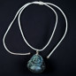 Pendentif Labradorite Bouddha sur cordon réglable