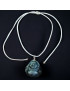 Pendentif Labradorite Bouddha sur cordon réglable