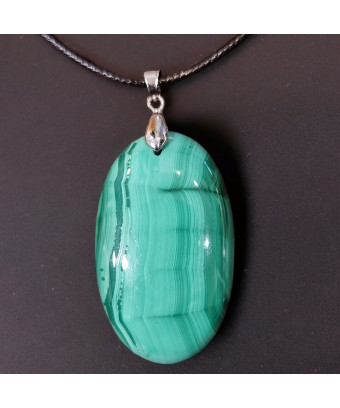 Pendentif Malachite avec...