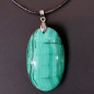 Pendentif Malachite avec cordon
