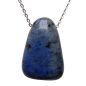 Pendentif Dumortiérite Ovale  avec Chaîne (s)