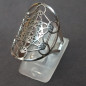 Bague Métatron Acier inox Taille 56