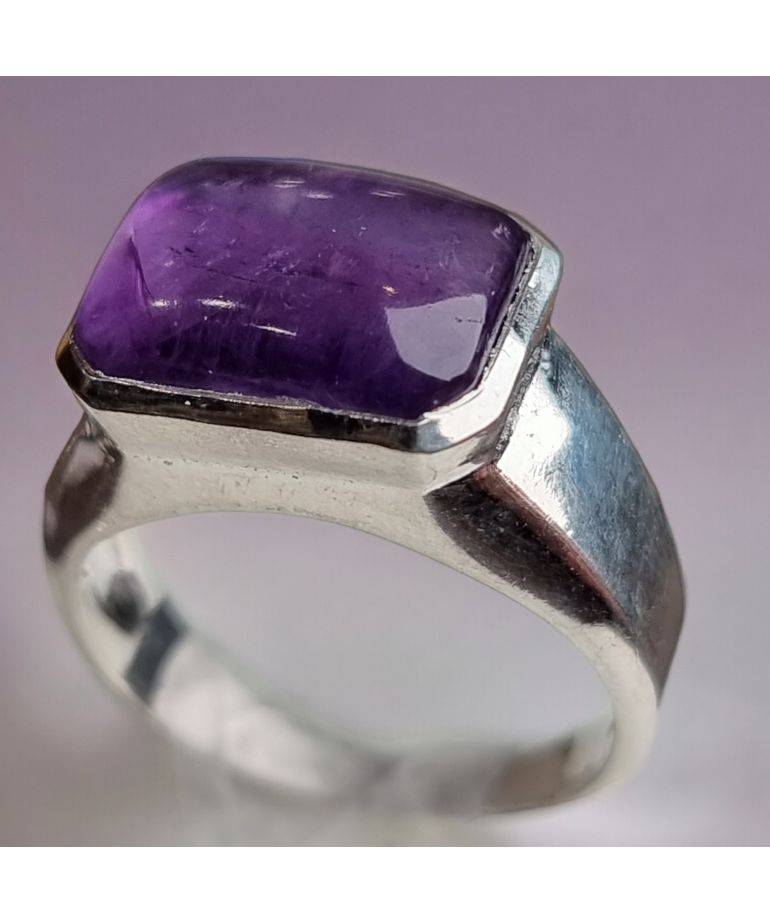 Bague améthyste Argent 925 Taille 63