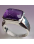 Bague améthyste Argent 925 Taille 63