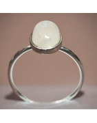 Bague Pierre de lune Argent 925 Taille 51