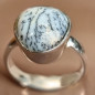 Bague Merlinite Argent 925 Taille 55