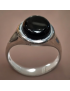 Bague Agate naturelle Argent 925 Taille 62