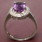 Bague améthyste Argent 925 Taille 53