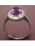 Bague améthyste Argent 925 Taille 53